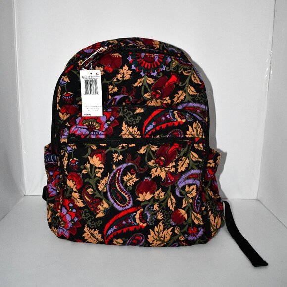 Vera Bradley Bancroft Backpack in Midnight Garden Paisley #50103-20571 NWT main image 5